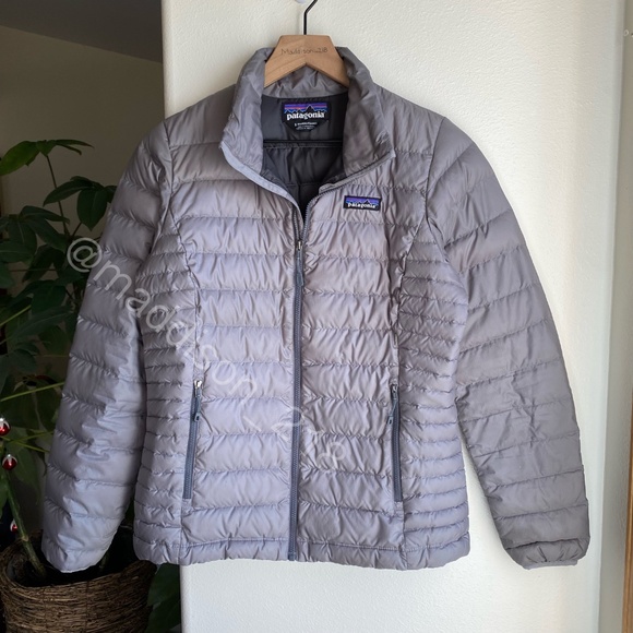 Patagonia Down Sweater Jacket Small Feather Grey Regular Fit 800-fill Down S - Picture 4 of 14
